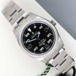 Rolex Air-King 116900 (2021) - Zwart wijzerplaat 40mm Staal (1/8)