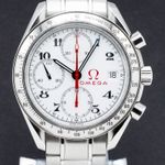 Omega Speedmaster Date 3515.20.00 (2010) - Wit wijzerplaat 39mm Staal (1/7)