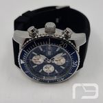 Revue Thommen Diver's Day-Date Chronograph 17030.6535 (2024) - Blauw wijzerplaat 45mm Staal (6/8)