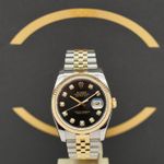 Rolex Datejust 36 116233 (2009) - Zwart wijzerplaat 36mm Goud/Staal (1/7)