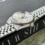 Rolex Datejust 1601 (1973) - Zilver wijzerplaat 36mm Staal (6/8)