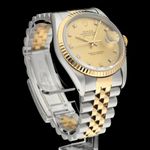 Rolex Datejust 36 16233G (1991) - 36 mm Gold/Steel case (6/8)