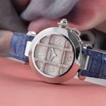 Cartier Pasha WJ101456 (Unknown (random serial)) - White dial 32 mm White Gold case (2/8)