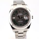 Rolex Datejust 41 126300 (2024) - Grijs wijzerplaat 41mm Staal (1/8)