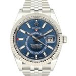 Rolex Sky-Dweller 326934 (2022) - Blue dial 42 mm Steel case (2/8)