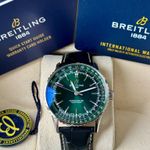 Breitling Navitimer A17329371L1P1 (2024) - Groen wijzerplaat 41mm Staal (7/7)