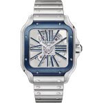 Cartier Santos WHSA0026 (2026) - Transparant wijzerplaat 48mm Staal (1/1)