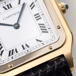 Cartier Santos Dumont 96061 (1990) - White dial 36 mm Yellow Gold case (6/8)