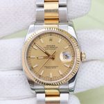 Rolex Datejust 36 116233 (Onbekend (willekeurig serienummer)) - 36mm Goud/Staal (1/8)