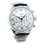 Longines Master Collection L2.693.4 (2007) - Wit wijzerplaat 44mm Staal (5/7)