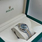 Rolex Datejust 31 278273 (2024) - Green dial 31 mm Steel case (3/8)