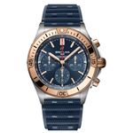 Breitling Chronomat 42 UB0134101C1S1 (2024) - Blue dial 43 mm Gold/Steel case (1/1)