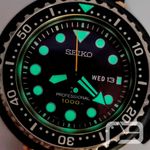 Seiko Prospex S23635J1 (2024) - Zwart wijzerplaat 50mm Titanium (5/8)