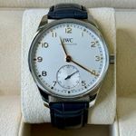 IWC Portuguese Automatic IW358303 (2023) - Zilver wijzerplaat 40mm Staal (2/7)