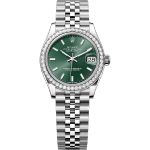 Rolex Datejust 31 278384RBR (2025) - Groen wijzerplaat 31mm Staal (1/1)