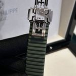 Patek Philippe Aquanaut 5168G-010 (2025) - Groen wijzerplaat 42mm Witgoud (8/8)