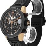 TAG Heuer Carrera Calibre HEUER 01 CAR205A.FT6087 (2019) - Transparent dial 43 mm Gold/Steel case (3/5)