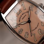 Franck Muller Casablanca 2852 (Unknown (random serial)) - Pink dial 43 mm Steel case (1/8)