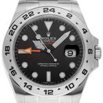 Rolex Explorer II 216570 (2010) - Black dial 42 mm Steel case (1/7)