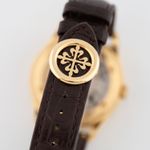 Patek Philippe Annual Calendar 5146J-001 (2013) - Beige dial 39 mm Yellow Gold case (5/7)