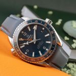 Omega Seamaster Planet Ocean 232.32.44.22.03.001 (Onbekend (willekeurig serienummer)) - Blauw wijzerplaat 44mm Staal (2/8)