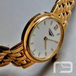 Longines Flagship L4.216.6.22.6 (2024) - White dial 24 mm Yellow Gold case (7/8)