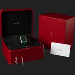 Cartier Tank WSTA0115 (2025) - Groen wijzerplaat 26mm Staal (8/8)
