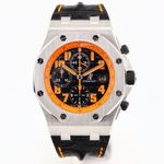 Audemars Piguet Royal Oak Offshore Chronograph Volcano 26170ST.OO.D101CR.01 (Onbekend (willekeurig serienummer)) - Oranje wijzerplaat 42mm Staal (1/1)