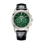 Patek Philippe Perpetual Calendar Chronograph 5270P-014 (2024) - Green dial 41 mm Platinum case (1/6)