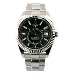 Rolex Sky-Dweller 326934 (2019) - Black dial 42 mm Steel case (1/7)