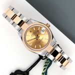 Rolex Datejust 31 278273 (2023) - Gold dial 31 mm Gold/Steel case (1/7)