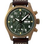 IWC Pilot Spitfire Chronograph IW387802 (2020) - Grey dial 43 mm Steel case (1/8)