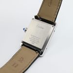 Cartier Tank WSTA0041 (2022) - White dial 34 mm Steel case (7/8)