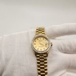 Rolex Lady-Datejust 69278 (1986) - 26mm Geelgoud (3/4)