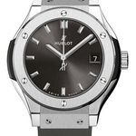 Hublot Classic Fusion Racing Grey 581.NX.7071.RX (2026) - Grey dial 33 mm Titanium case (1/1)