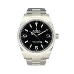 Rolex Explorer 224270 (2023) - Zwart wijzerplaat 40mm Staal (3/8)