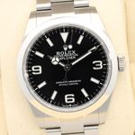 Rolex Explorer 224270 (2023) - Zwart wijzerplaat 40mm Staal (1/8)