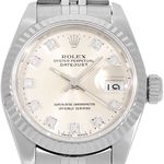 Rolex Lady-Datejust 69174 (1994) - 26mm Staal (1/5)