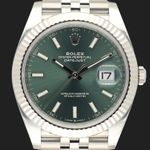 Rolex Datejust 41 126334 (2023) - Green dial 41 mm Steel case (2/6)