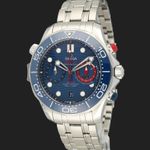 Omega Seamaster Diver 300 M 210.30.44.51.03.002 (2022) - Blue dial 44 mm Steel case (1/8)