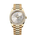 Rolex Day-Date 40 228398TBR (2025) - Silver dial 40 mm Yellow Gold case (1/1)