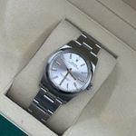 Rolex Oyster Perpetual 34 124200 (2024) - Zilver wijzerplaat 28mm Staal (8/8)