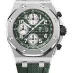 Audemars Piguet Royal Oak Offshore 26238TI.OO.A056CA.01 (2025) - Green dial 42 mm Titanium case (2/6)