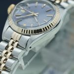 Rolex Lady-Datejust 69173 (1979) - Blue dial 26 mm Gold/Steel case (8/8)