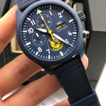 IWC Pilot Chronograph IW389109 (2022) - Blue dial 44 mm Ceramic case (6/8)