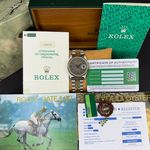 Rolex Datejust 36 16233 (1991) - Grey dial 36 mm Gold/Steel case (3/8)