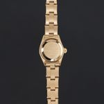 Rolex Oyster Perpetual 6719 (1978) - Zilver wijzerplaat 26mm Geelgoud (7/8)