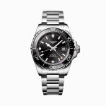 Longines HydroConquest L3.790.4.56.6 (2025) - Zwart wijzerplaat 41mm Staal (1/1)