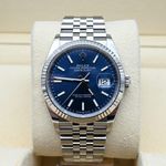 Rolex Datejust 36 126234 (2023) - Blue dial 36 mm Steel case (3/8)