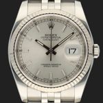 Rolex Datejust 36 116234 (2015) - Silver dial 36 mm Steel case (2/8)